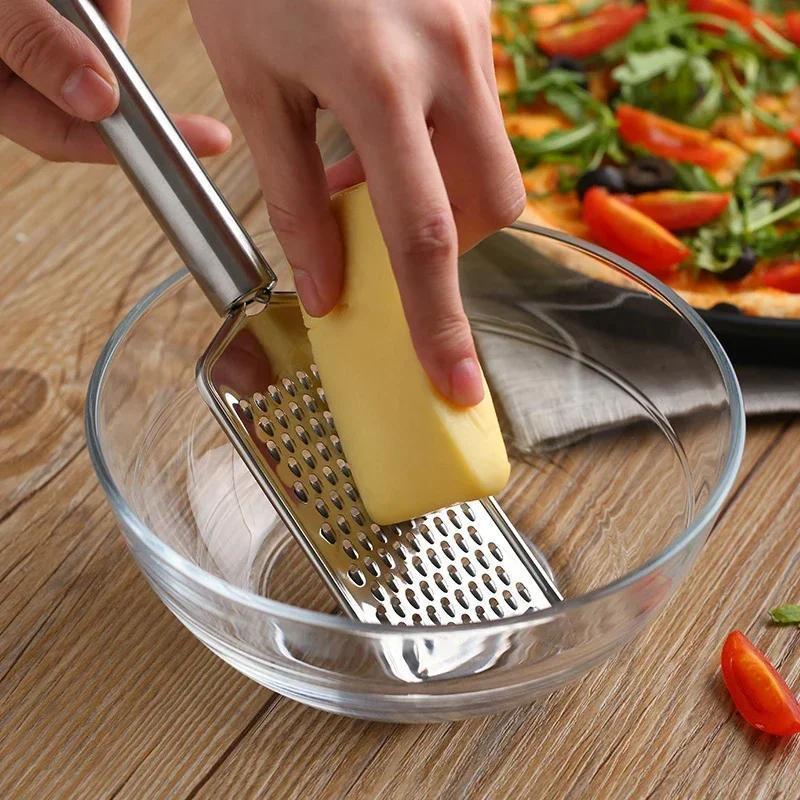 Cheese Grater Box - 새로운 스테인리스 스틸 휴대용 치즈 강판