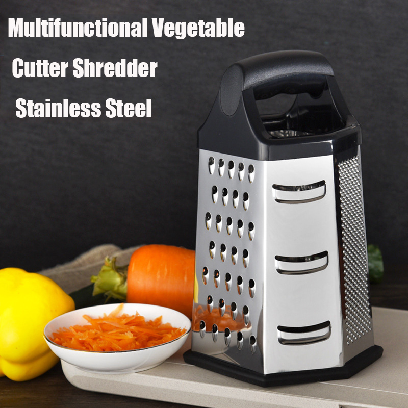 Cheese Grater Box - 전문 상자 강판 스테인레스 스틸 6면
