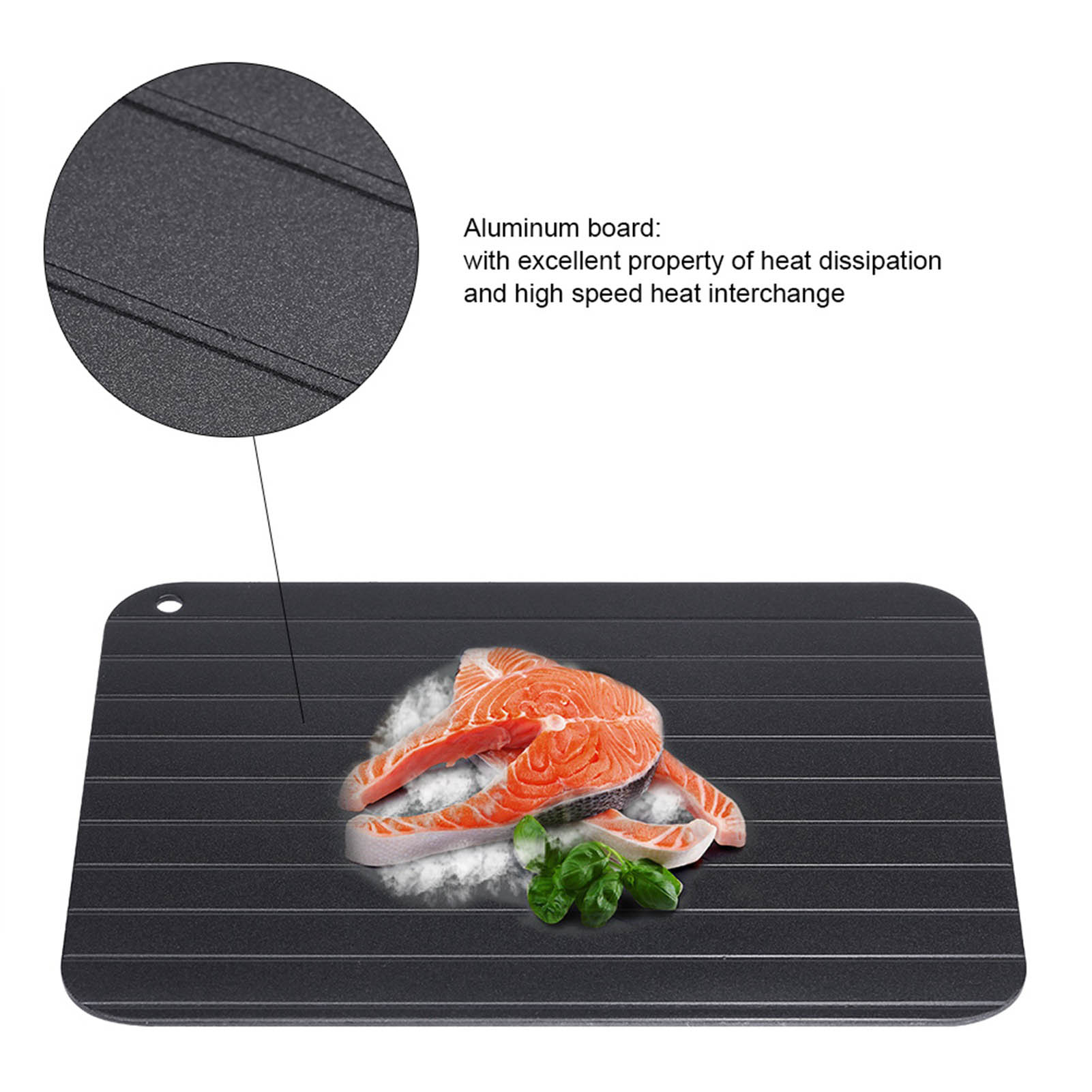 Kitchen Gadgets Cool - 빠른 해동 트레이 알루미늄 합금 해동
