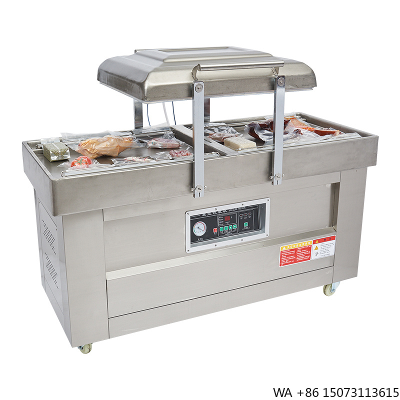 Food Vacuum Sealer - 반자동 이중 챔버 진공 포장기 DZ400/2SB