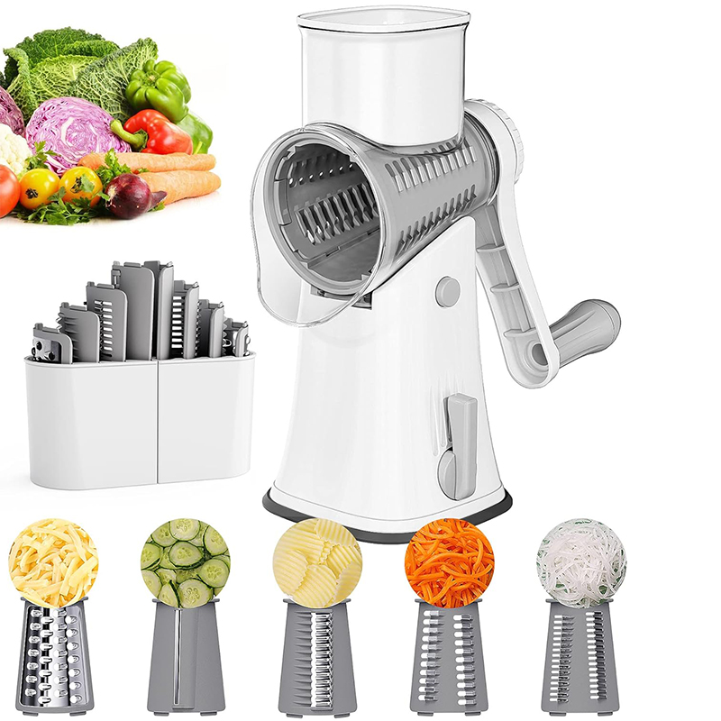 Cheese Grater Box - LMETJMA 5 in 1 로터리 치즈