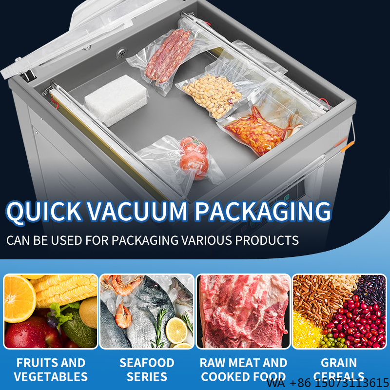 Food Vacuum Sealer - DZ-500 수직형 단일 챔버 식품 진공