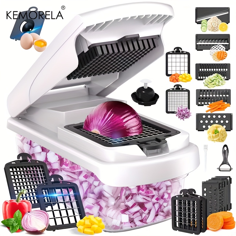 Korean Kitchen Gadgets - 14/15 in 1 다기능 야채 다지기,
