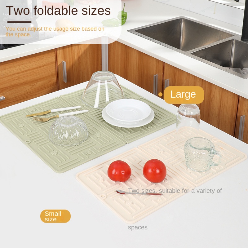 화상 방지 실리콘 드레인 패드, 주방 조리대 보호 패드 - Kitchen Gadgets Cool 리뷰 및 가격