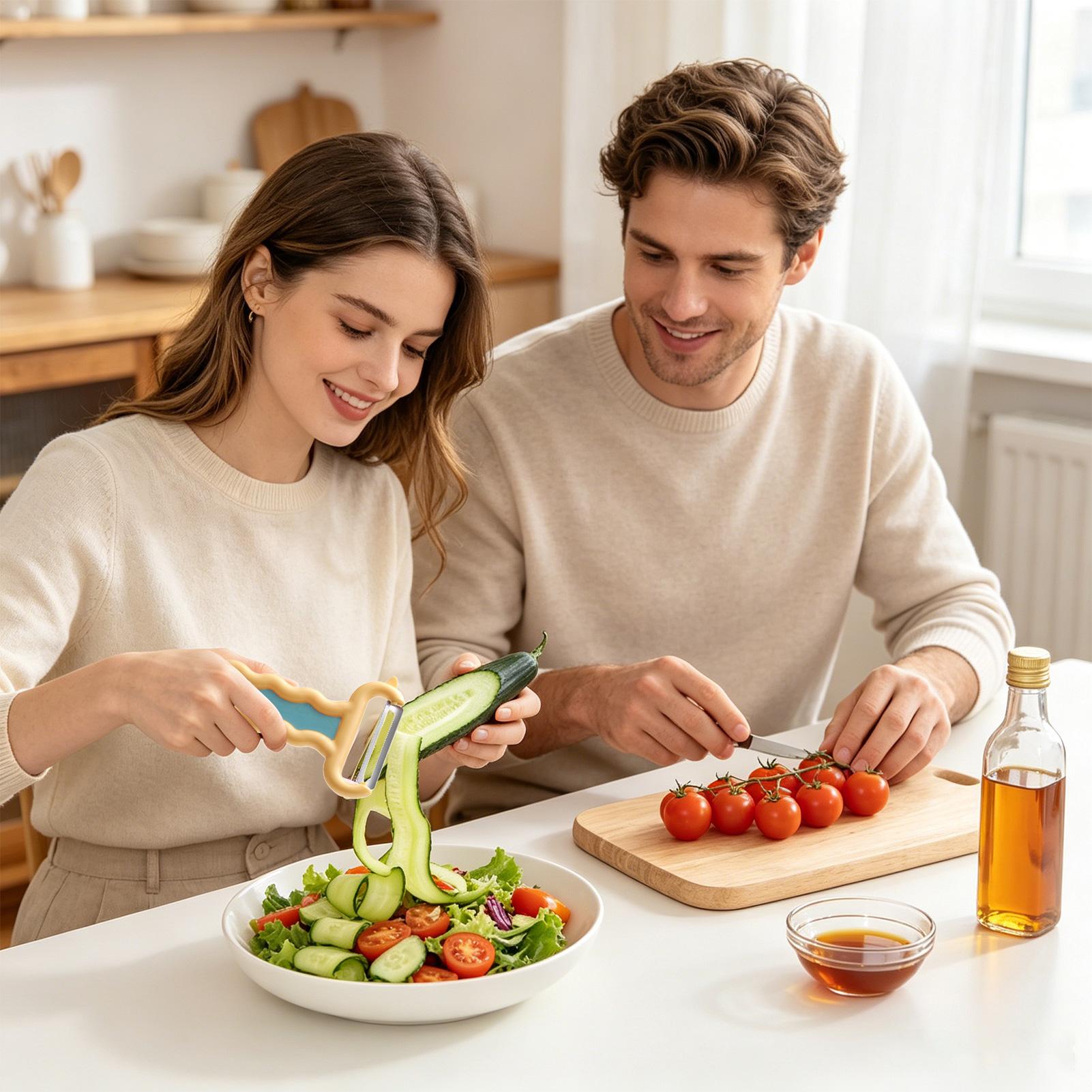 야채 필러 휴대용 주방 도구 캠핑 피크닉 여행 바베큐  - Kitchen Gadgets For Men 리뷰 및 가격
