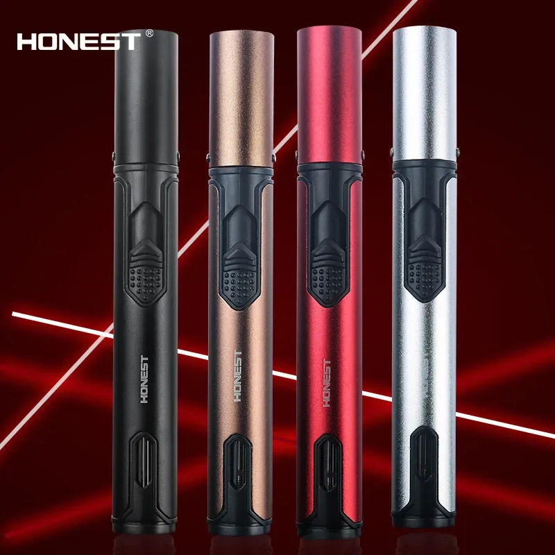 금속 펜 스타일 토치 라이터 - 리필 가능 방풍 제트  - Kitchen Gadgets For Men 리뷰 및 가격