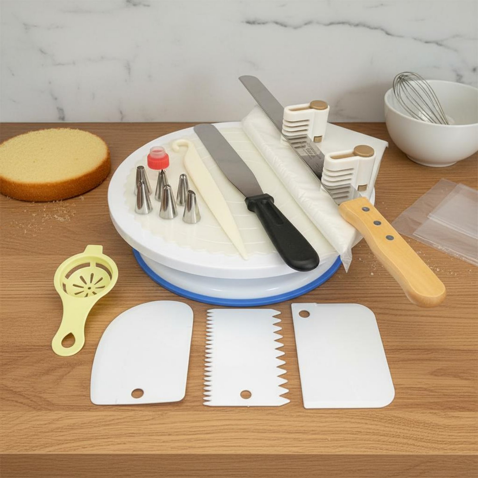 케이크 턴테이블 및 데코레이팅 세트 스테인리스 스틸 스 - Cake Decorating Turntable 리뷰 및 가격