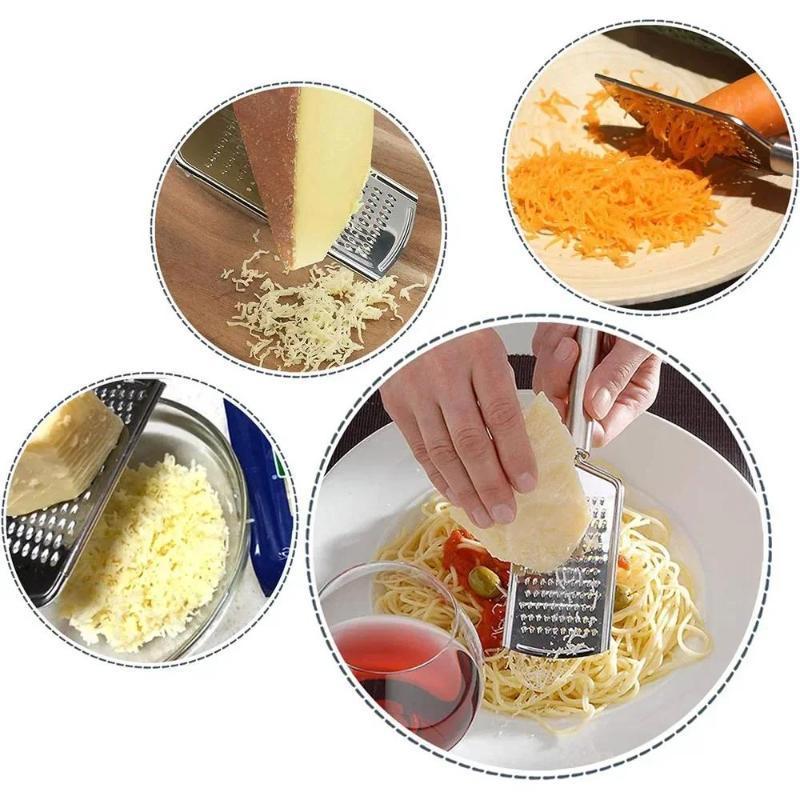 새로운 스테인리스 스틸 휴대용 치즈 강판 다용도 주방  - Cheese Grater Box 리뷰 및 가격