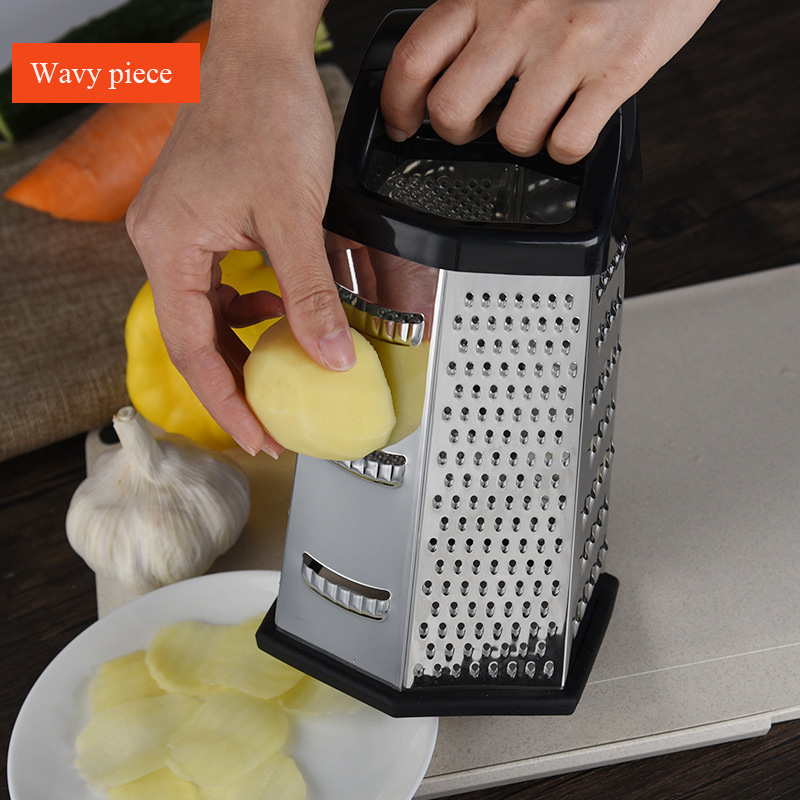 전문 상자 강판 스테인레스 스틸 6면 다목적 야채 커터 - Cheese Grater Box 리뷰 및 가격
