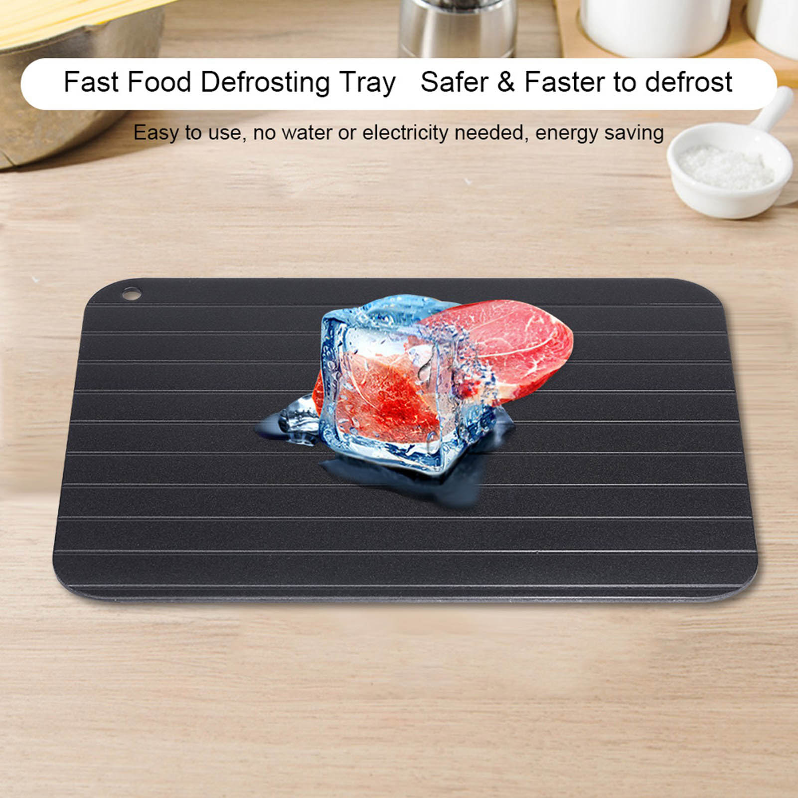 빠른 해동 트레이 알루미늄 합금 해동 음식 해동 트레이 - Kitchen Gadgets Cool 리뷰 및 가격