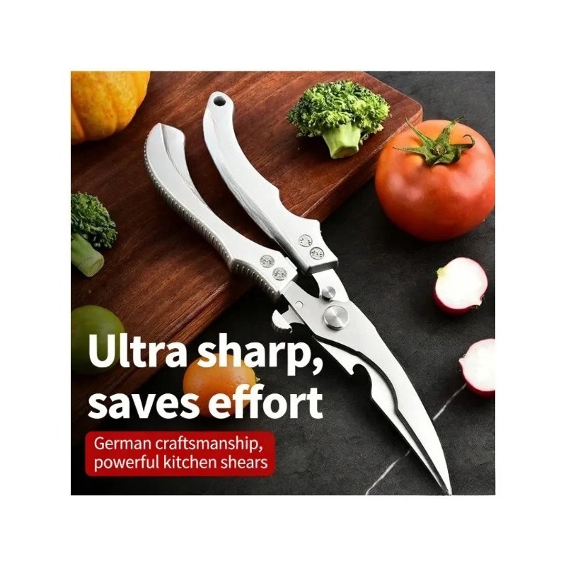 다목적 강력 가위 고급 스테인리스 치킨 가위 초강력 가 - Kitchen Gadgets Cool 리뷰 및 가격