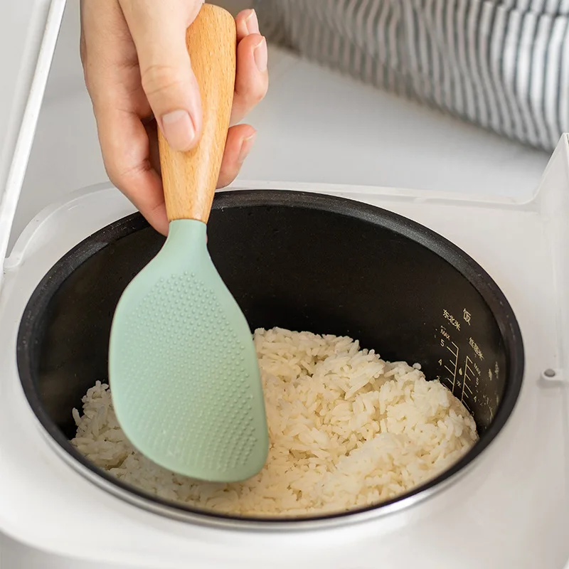 교수형 실리콘 쌀 숟가락 주방 국자 비 스틱 냄비 전기 - Kitchen Gadgets Cool 리뷰 및 가격