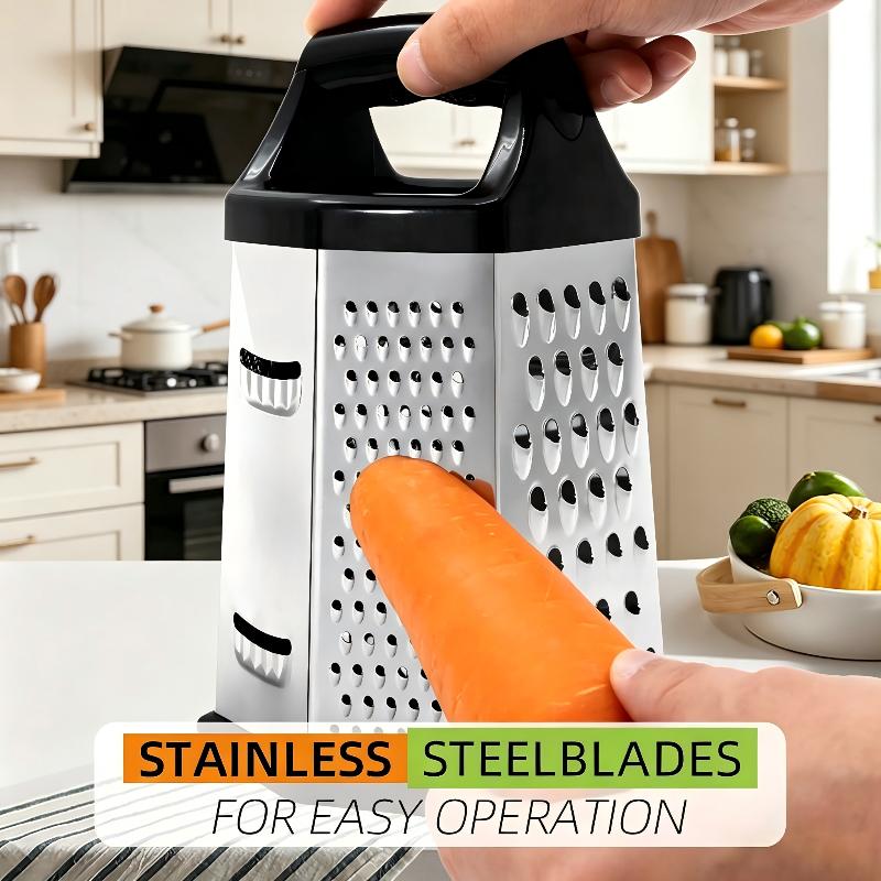 6면 스테인리스 스틸 박스형 강판 다기능 수동 슬라이서 - Cheese Grater Box 리뷰 및 가격