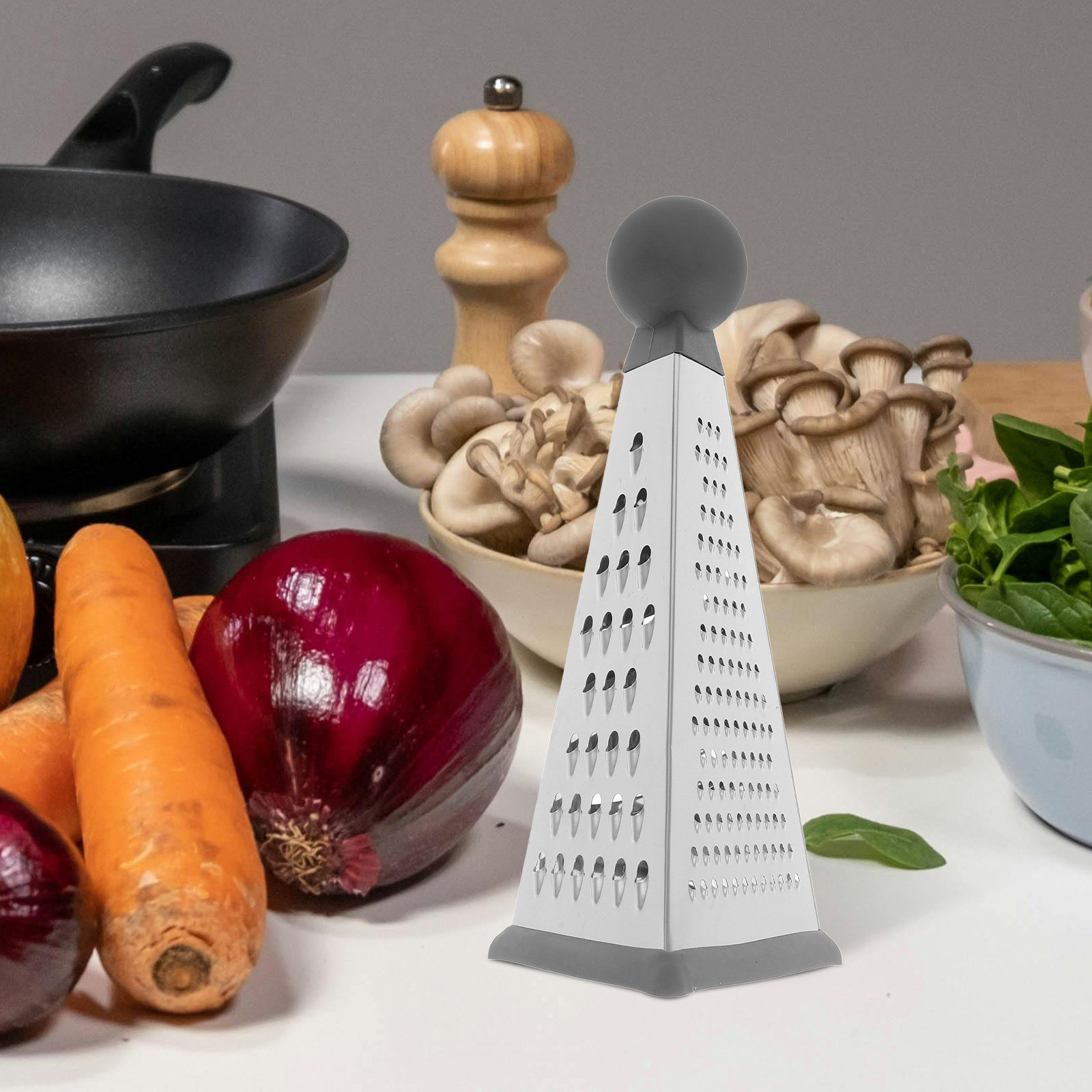 스테인리스 스틸 삼각형 치즈 강판 다용도 주방 도구 ( - Cheese Grater Box 리뷰 및 가격