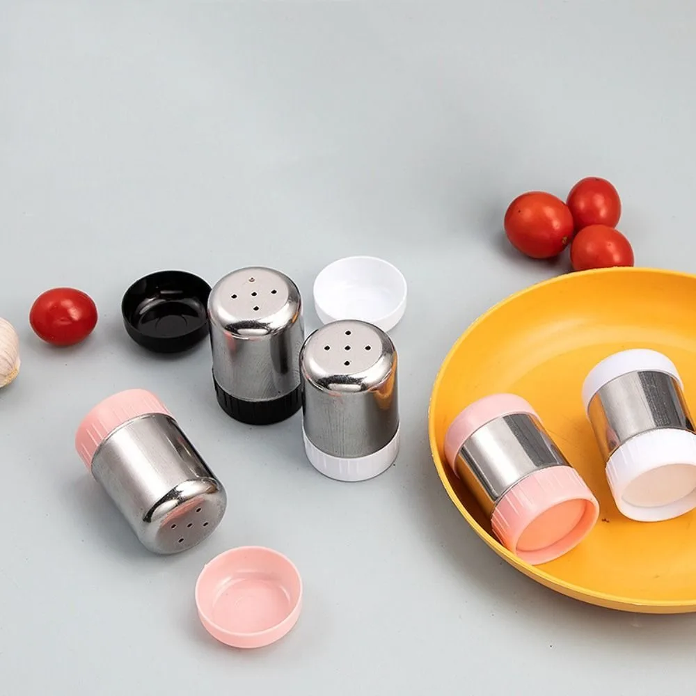 스테인리스 스틸 5홀 소금통 휴대용 미니 양념통 먼지  - Korean Kitchen Gadgets 리뷰 및 가격