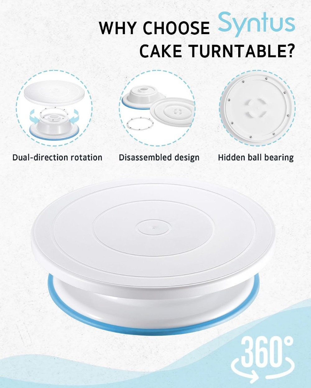 65종 케이크 데코레이팅 키트 (회전판, 파이핑 백 및 - Cake Decorating Turntable 리뷰 및 가격