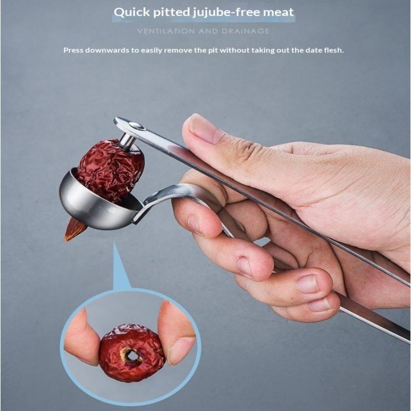 스테인리스 스틸 대추씨 제거기 레드 시드 코어러 주방  - Kitchen Gadgets Kitchen 리뷰 및 가격