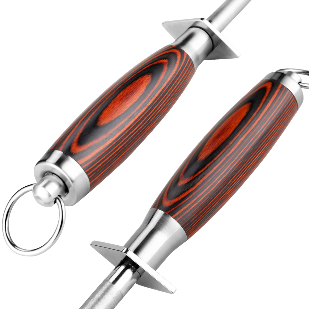 전문 다이아몬드 나이프 숫돌 12 인치 컬러 나무 손잡 - Kitchen Gadgets Cool 리뷰 및 가격