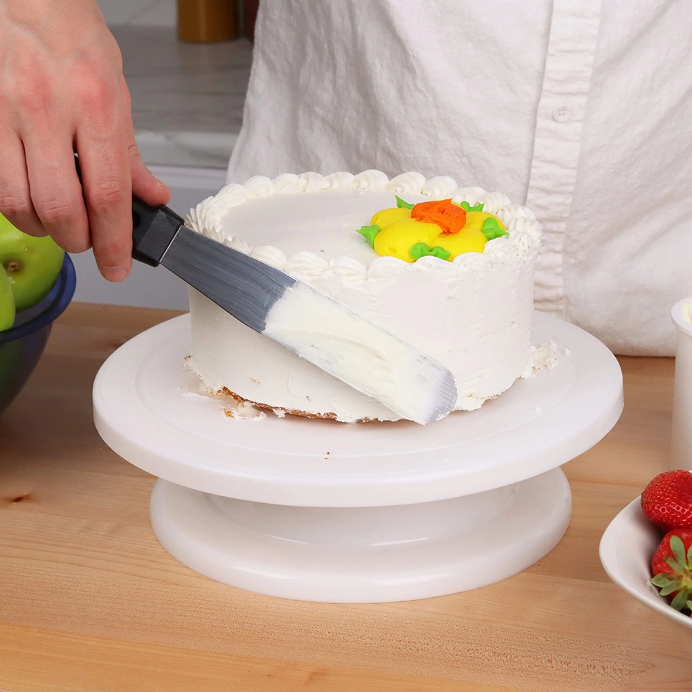 플라스틱 회전 케이크 턴테이블 세트, 회전식 케이크 데 - Cake Decorating Turntable 리뷰 및 가격