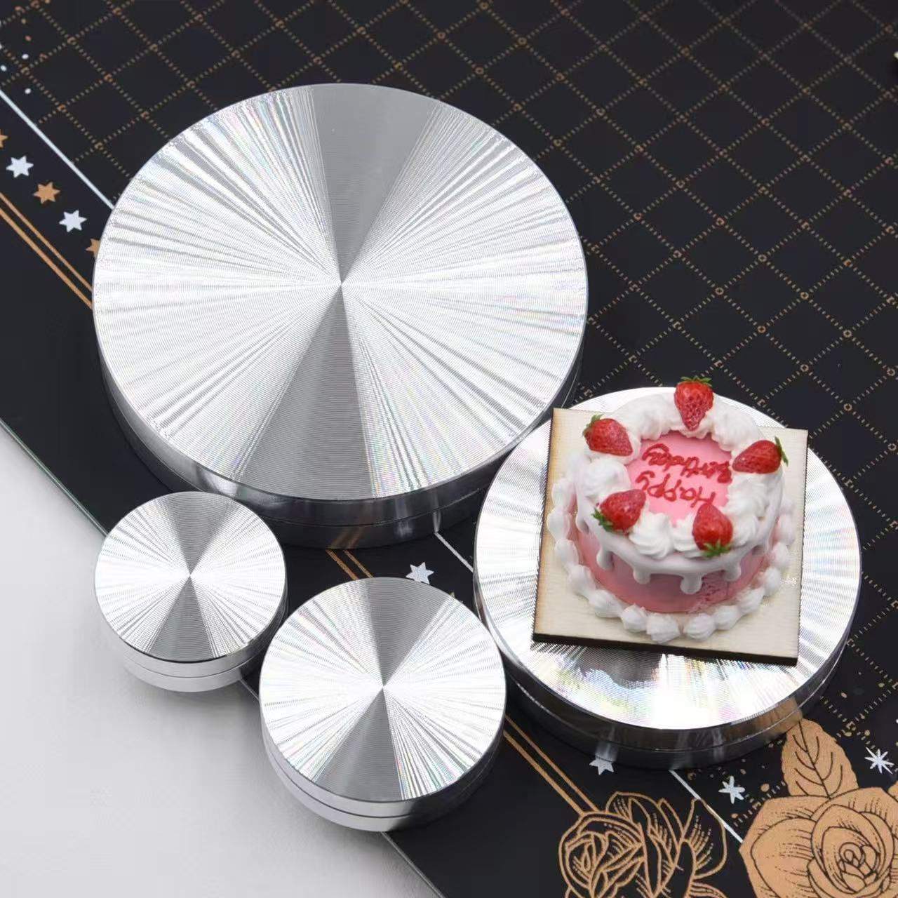 미니어처 알루미늄 턴테이블 - 가벼운 점토 조각용 회전 - Cake Decorating Turntable 리뷰 및 가격