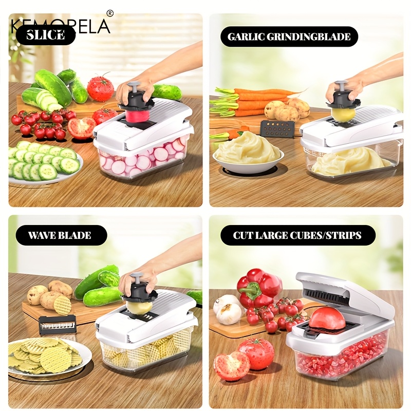 14/15 in 1 다기능 야채 다지기, 식품 다지기, - Korean Kitchen Gadgets 리뷰 및 가격