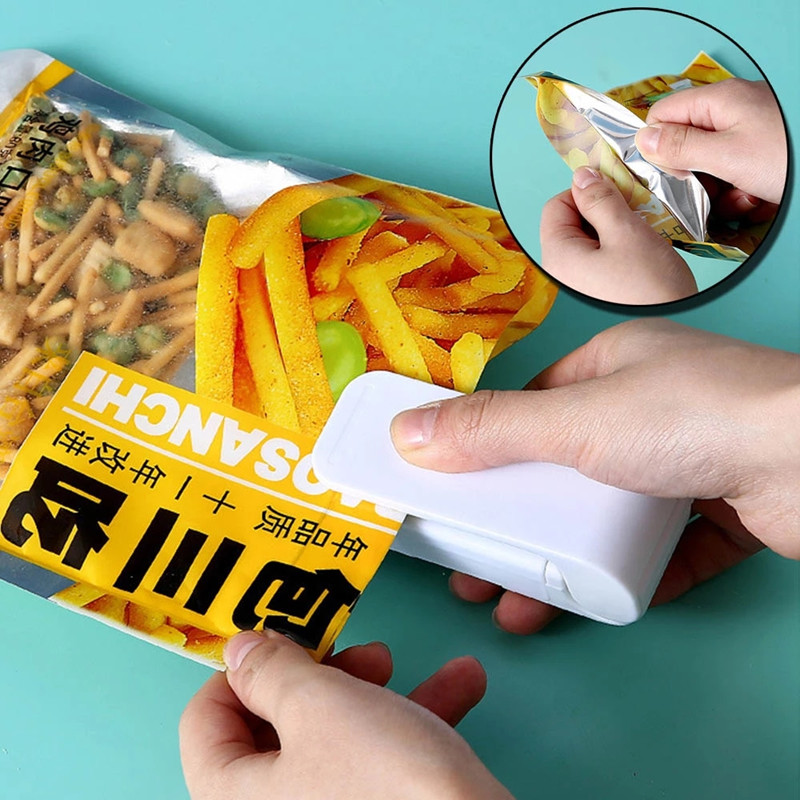 휴대용 가방 히트 실러 플라스틱 패키지 보관 가방 클립 - Kitchen Gadgets Cool 리뷰 및 가격