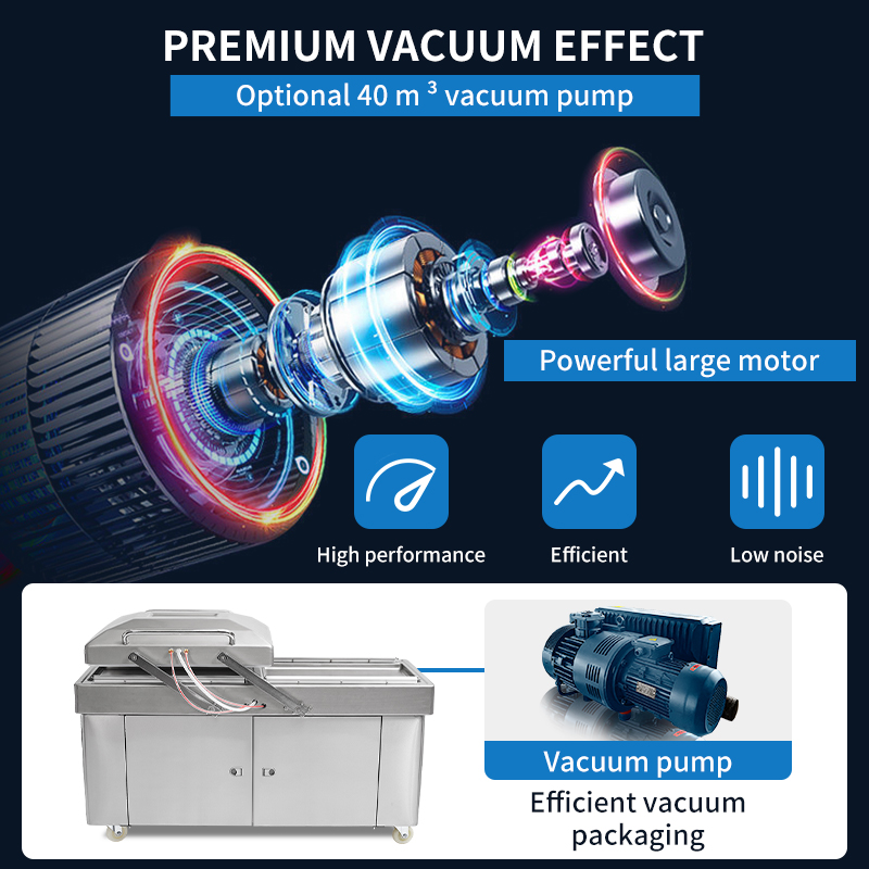 DZ-500 상업용 진공 포장기 이중 챔버, 상품 포장 - Food Vacuum Sealer 리뷰 및 가격