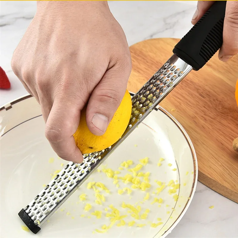 스테인레스 스틸 치즈 강판 슬라이서 레몬 Zester  - Cheese Grater Box 리뷰 및 가격