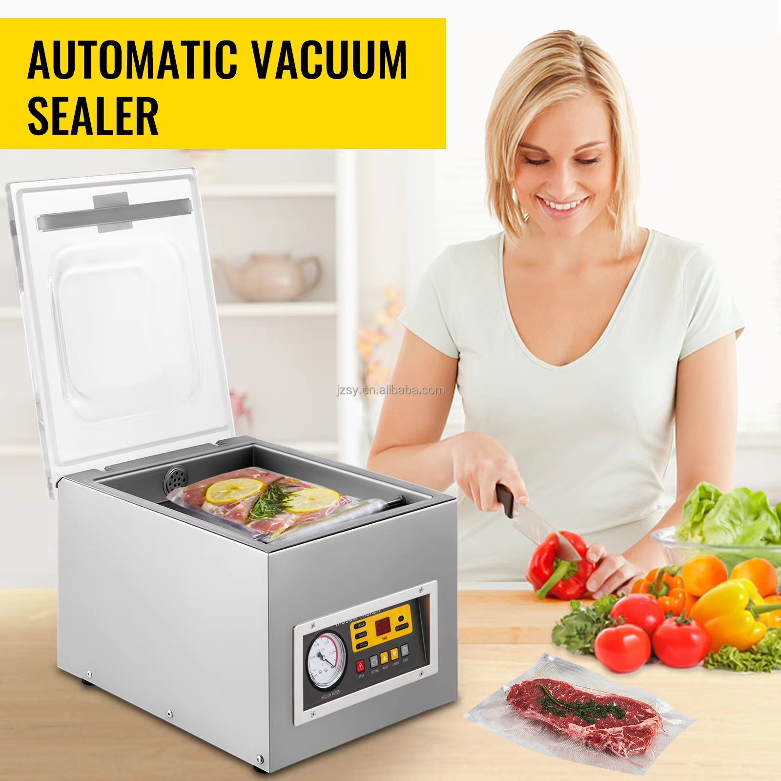 진공 포장기 상업용 플라스틱 백 실러 주방 식품 사업  - Food Vacuum Sealer 리뷰 및 가격