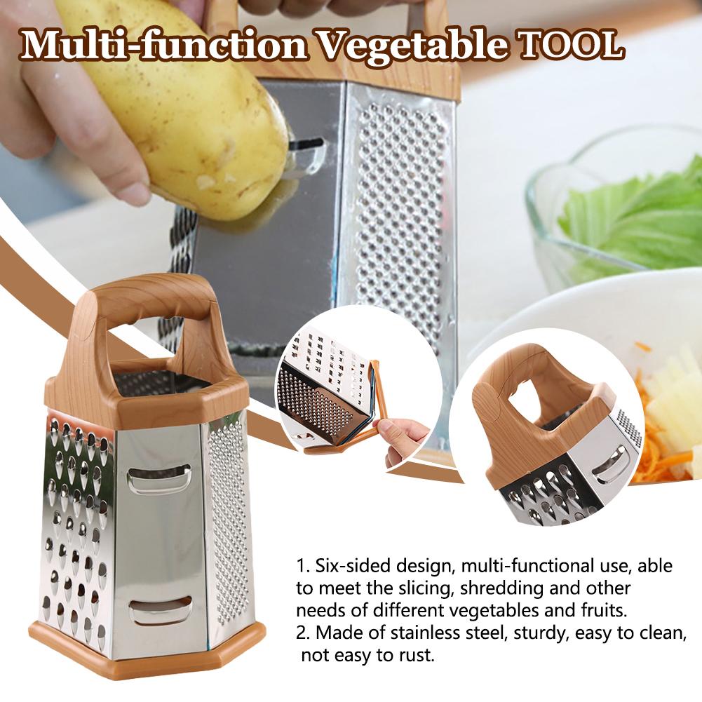 다기능 야채 상자 강판 스테인레스 스틸 6면 슬라이서  - Cheese Grater Box 리뷰 및 가격
