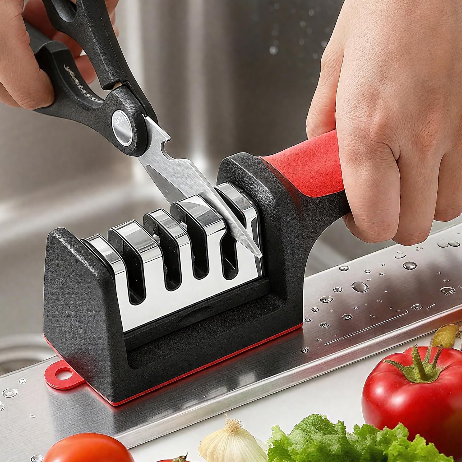 1팩 다기능 칼갈이, 모든 종류의 칼을 빠르게 날카롭게 - Knife Sharpener 리뷰 및 가격