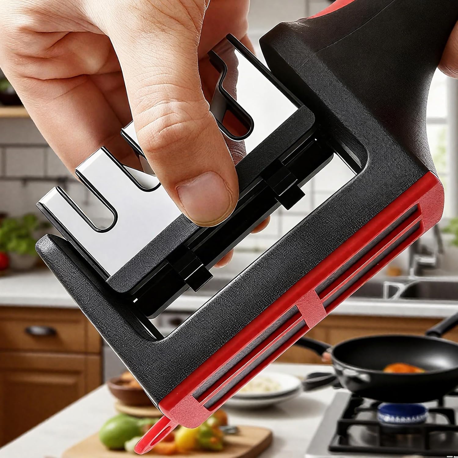 1팩 다기능 칼갈이, 모든 종류의 칼을 빠르게 날카롭게 - Knife Sharpener 리뷰 및 가격