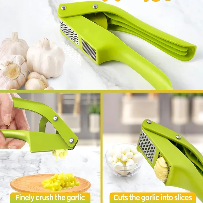 2 in 1 마늘 라이서 및 슬라이서 프레스 마늘 민서 - Kitchen Gadgets Cool 리뷰 및 가격